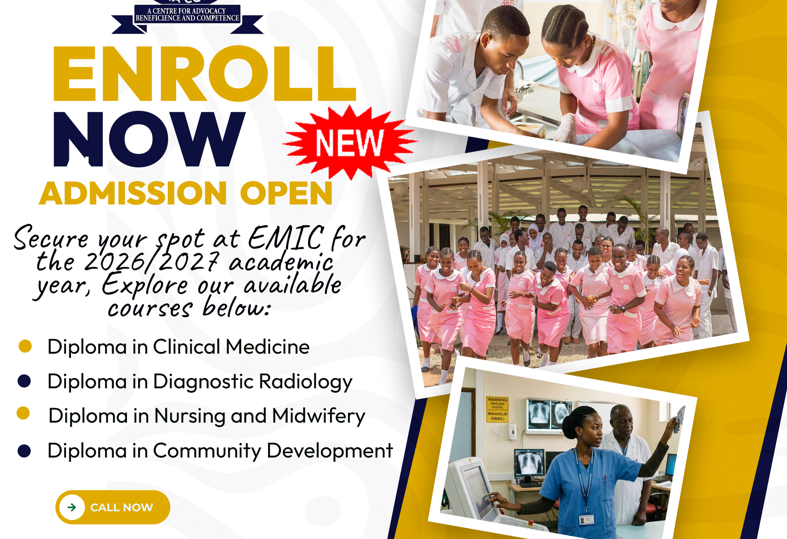 Admission Window is OPEN 2026-2027
